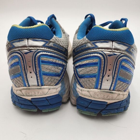 Brooks Adrenaline GTS-15 Womens 10 Wide Gray‎ Blue Running Shoes 1201741 - Picture 7 of 14